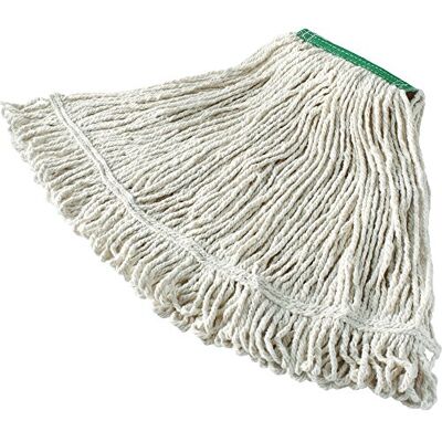 Rubbermaid Commercial Products D212WHI Super Stitch Looped-End Blend White Mop Medium Rubbermaid Commercial Products D212WHI Super Stitch Looped-End Blend White Mop Medium