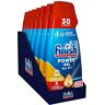 Finish Powergel Detersivo Lavastoviglie Anti Odore, Gel Lavastoviglie, 7 x 210 Lavaggi, 4200ml