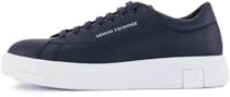 Armani Venice Con Logo Ricamato Sulla Suola Della Piattaforma, Scarpe da ginnastica Uomo, Blu Navy, 41 EU