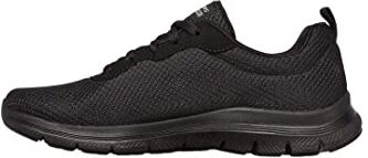 Skechers Flex Appeal 4.0 Brilliant View, Scarpe da ginnastica Donna, Nero (Nero), 39 EU