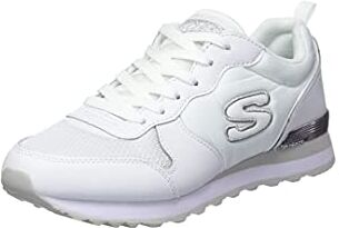 Skechers Og 85 Gold'n Gurl, Scarpe da fitness all'aperto Donna, Bianco, 40 EU