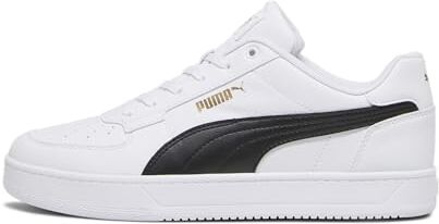 Puma Caven 2.0, Scarpe da ginnastica Unisex Adulto, White Black Gold, 38 EU