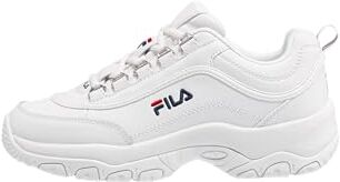 Fila Strada Low Wmn, Scarpe da Ginnastica Donna, Bianco (White), 42 EU