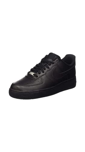 Nike Wmns Air Force 1 '07, Scarpe da Basket Donna, Full Black, 36.5 EU