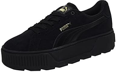 Puma Women Karmen Scarpe da ginnastica,  Black  Team Gold, 41 EU