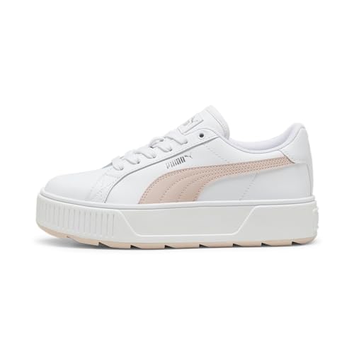 Puma Scarpe da Ginnastica Karmen L da Donna 40.5 White Rose Quartz Silver Pink Metallic