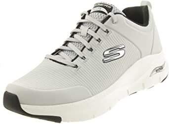 Skechers Arch Fit Paradyme, Sneaker Uomo, Grigio Grey White, 40 EU