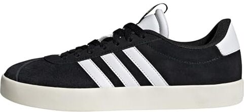 Adidas Vl Court, Scarpe da ginnastica Donna, Core Black Cloud White Gold Metallic, 42 EU