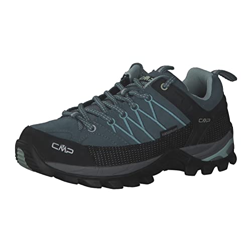 CMP Rigel Low Wmn Trekking Shoes Wp, Scarpe da Trekking Donna, Mineral Green, 40 EU