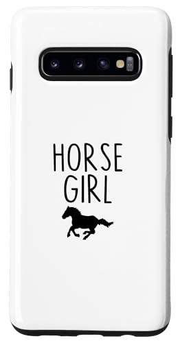 Horse Girl Women I Love My Horses Riding Rider Custodia per Galaxy S10 Cavallo Ragazza Donne I Love My Horses Equitazione Cavaliere Equitazione Equitazione