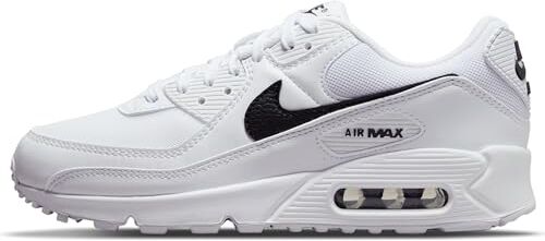 Nike Scarpe da corsa da donna, bianco/bianco/nero, 36.5 EU