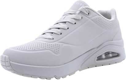 Skechers Uno Stand On Air, Sneaker Uomo, Stone Grey Durabuck Mesh, 40 EU