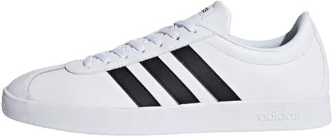 Adidas Vl Court, Sneaker Uomo, Ftwr White Core Black Core Black, 40 EU