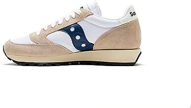 Saucony Jazz Original Vintage, Sneaker Donna, Bianco/Blu (White/Navy), 43 EU