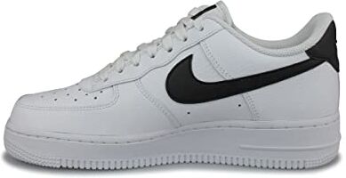 Nike Wmns Air Force 1 '07, Scarpe da Basket Donna, White White Black, 35.5 EU