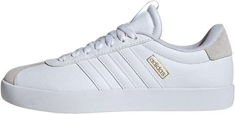 Adidas Vl Court, Scarpe da ginnastica Donna, Cloud White Grey One, 40 EU