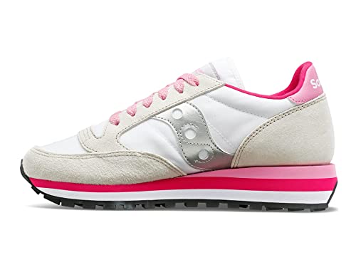 Saucony Scarpe Jazz Triple TG 40 cod , Bianco Grigio Rosa