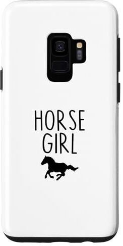 Horse Girl Women I Love My Horses Riding Rider Custodia per Galaxy S9 Cavallo Ragazza Donne I Love My Horses Equitazione Cavaliere Equitazione Equitazione