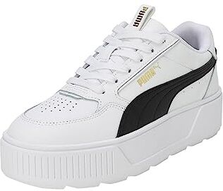 Puma Karmen Rebelle, Scarpe Da Ginnastica Donna,  White/ Black, 37 EU