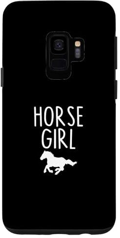 Horse Girl Women I Love My Horses Riding Rider Custodia per Galaxy S9 Cavallo Ragazza Donne I Love My Horses Equitazione Cavaliere Equitazione Equitazione