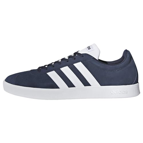 Adidas Vl Court, Sneaker Uomo, Collegiate Navy Ftwr White Ftwr White, 37 1/3 EU