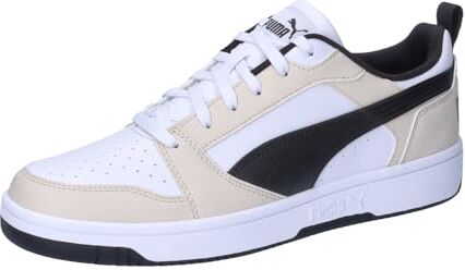 Puma Unisex Rebound V6 Low Scarpe da ginnastica, Alpine Snow New Navy  White, 36 EU