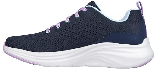 Skechers Vapor Foam Fresh Trend, Scarpe sportive Donna, Navy Mesh Lavender Trim, 38.5 EU