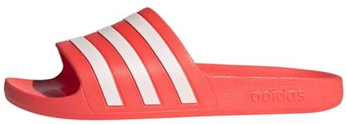 Adidas Adilette Aqua Slides, Unisex Adulto, solar red/ftwr white/solar red, 43 1/3 EU