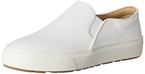 Amazon Essentials Sneaker Senza Lacci Donna, Bianco, 36 EU