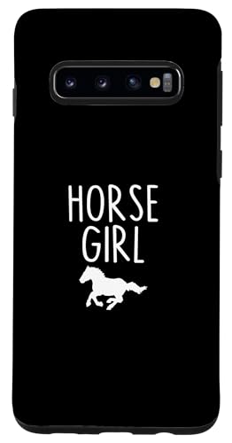 Horse Girl Women I Love My Horses Riding Rider Custodia per Galaxy S10 Cavallo Ragazza Donne I Love My Horses Equitazione Cavaliere Equitazione Equitazione