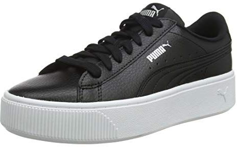 Puma Women Vikky Stacked L Scarpe da ginnastica, Schwarz, 37.5 EU