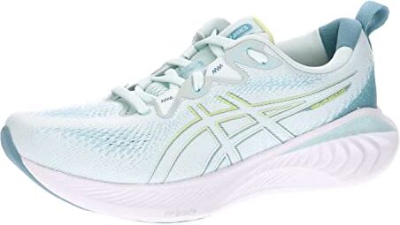 Asics Gel-Cumulus 25, Sneaker Donna, Soothing Sea/Glow Yellow, 44 EU