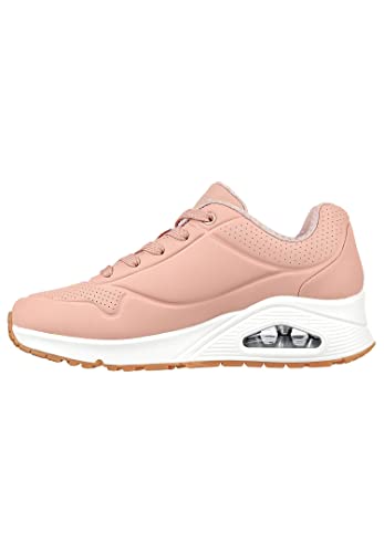 Skechers Uno Stand On Air, Sneaker Donna, Blush Durabuck, 39.5 EU