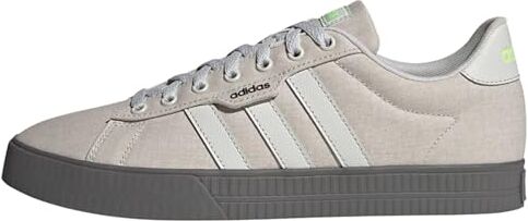 Adidas Daily 3.0 Shoes, Scarpe Uomo, Grey One Grey One Lucid Lemon, 40 2/3 EU