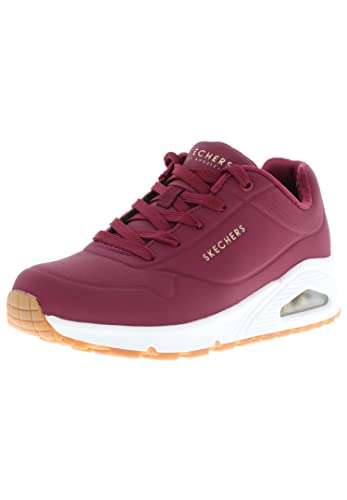 Skechers Uno Stand On Air, Sneaker, Burgundy Durabuck, 38.5 EU