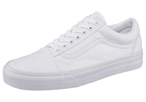 Vans UA Old Skool, Scarpe da Ginnastica Unisex-Adulto, True White, 44 EU