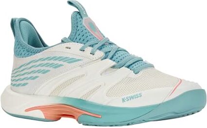 K-Swiss Speedtrac, Scarpe da Tennis Donna, Blanc De Blanc Nile Blue Desert Flower, 37 EU