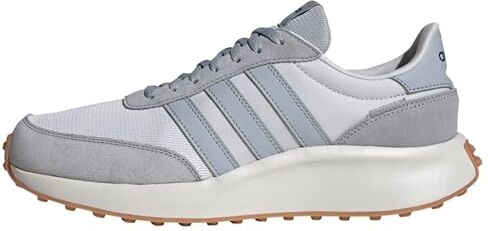 Adidas Run 70s Lifestyle Running Shoes, Sneaker Uomo, Dash Grey Halo Silver Core White, 40 EU