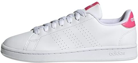 Adidas Advantage Shoes, Sneaker Donna, Ftwr White Ftwr White Ftwr White, 40 2/3 EU