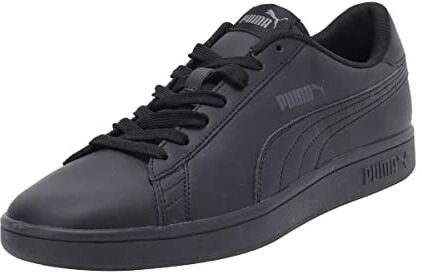 Puma Unisex Smash V2 L Scarpe da ginnastica,  Black  Black, 37.5 EU