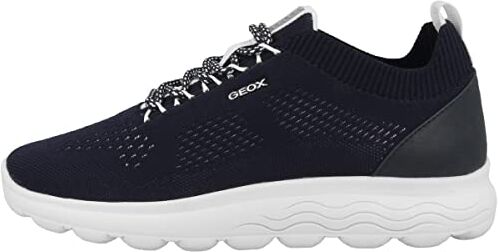 Geox D Spherica A, Sneakers Donna, Blu (Navy), 40 EU