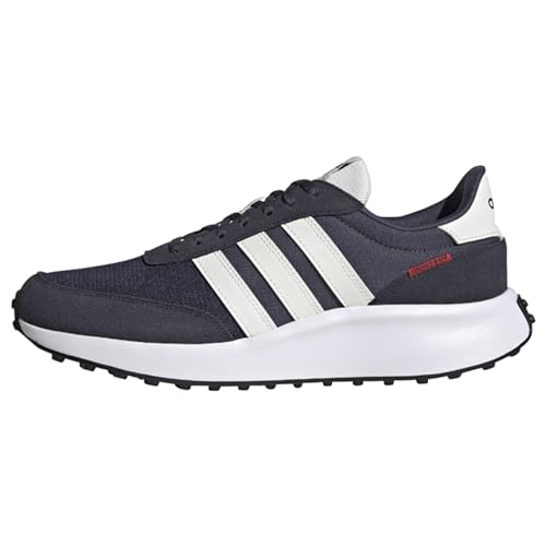 Adidas Run 70s Lifestyle Running Shoes, Sneaker Uomo, Shadow Navy off White Legend Ink, 45 1/3 EU