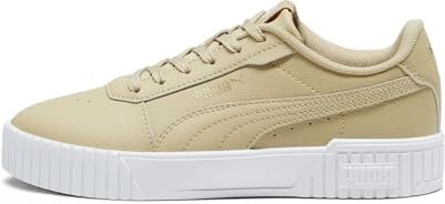 Puma Women Carina 2.0 Scarpe da ginnastica, Sand Dune  Gold  White, 37.5 EU