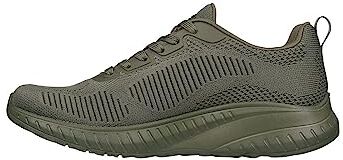 Skechers Bobs Sport Squad Chaos Face Off, Sneaker Donna, Verde, 40 EU