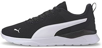 Puma Unisex Anzarun Lite Scarpe da ginnastica,  Black  White, 38.5 EU