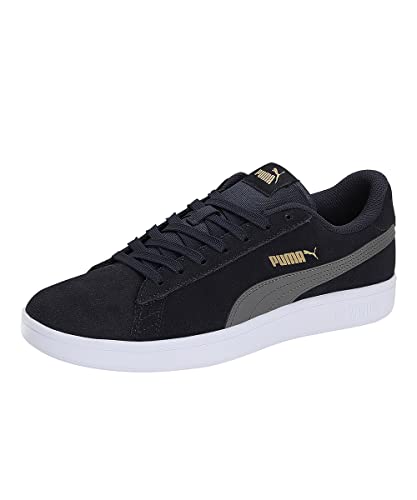 Puma Smash V2, Scarpe da Trail Running Unisex-Adulto, New Navy Castlerock Team Gold, 40.5 EU