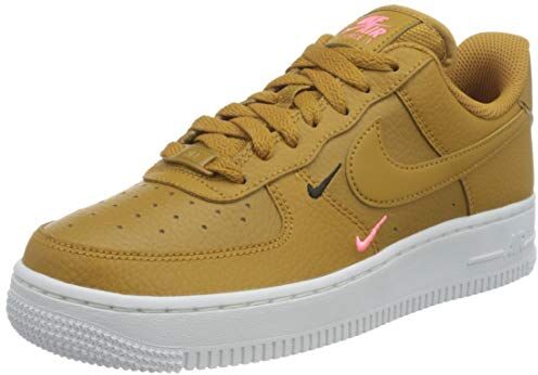 Nike Wmns Air Force 1 '07, Scarpe da Basket Donna, Wheat Sunset Pulse Black Wheat, 41 EU