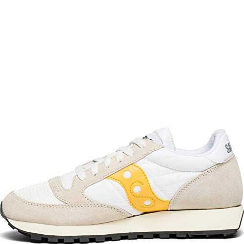 Saucony Jazz Original Vintage, Sneaker Donna, Nero/Bianco (Blk/Wht), 42 EU