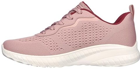 Skechers Bobs Squad Caos, Scarpe da ginnastica Donna, Blush Mesh, 36 EU