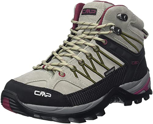 CMP Rigel Mid Wmn Trekking Shoes Wp, Scarpe da trekking Donna, Sage Moss, 42 EU